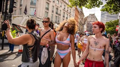 London Trans+ Pride atteint un record avec 150 000 personnes