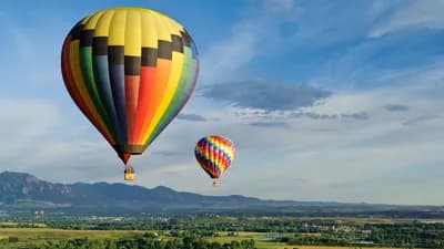 Diverse Ballonfahrten: Nachhaltiger Tourismus begeistert