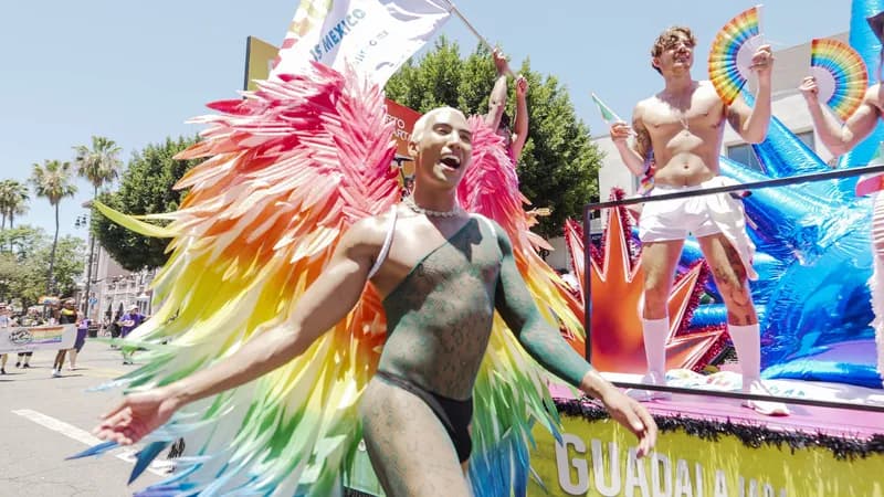 Los Angeles Pride: Tausende ziehen durch Hollywood