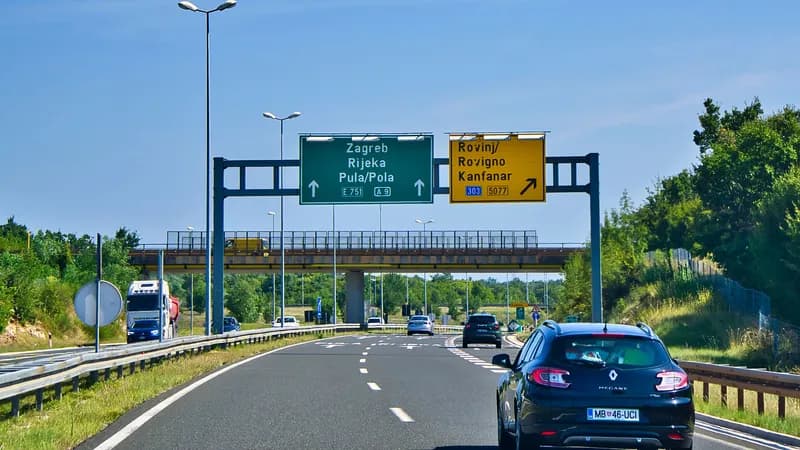 Croacia elimina las estaciones de peaje: A partir de 2027, digital.