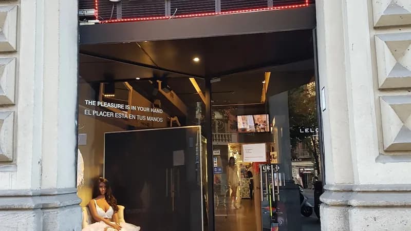 Sex Shop Blue Box