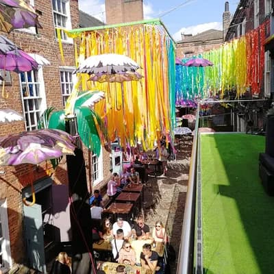 Queens Court and Pride Leeds
