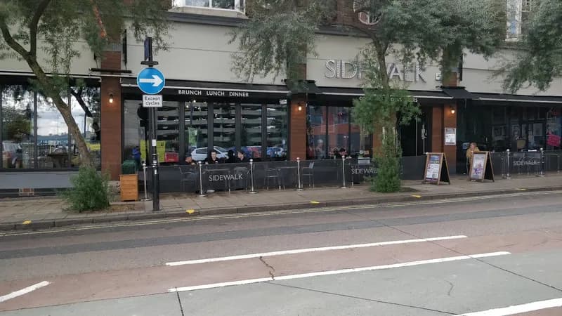 Sidewalk Gay Bar