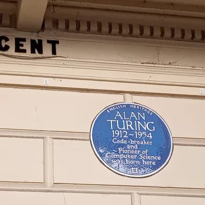 Blue Plaque: Alan Turing