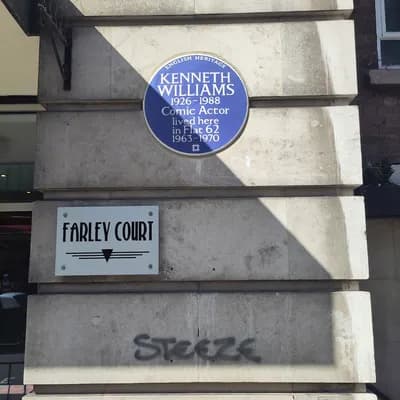 Blue Plaque: Kenneth Williams