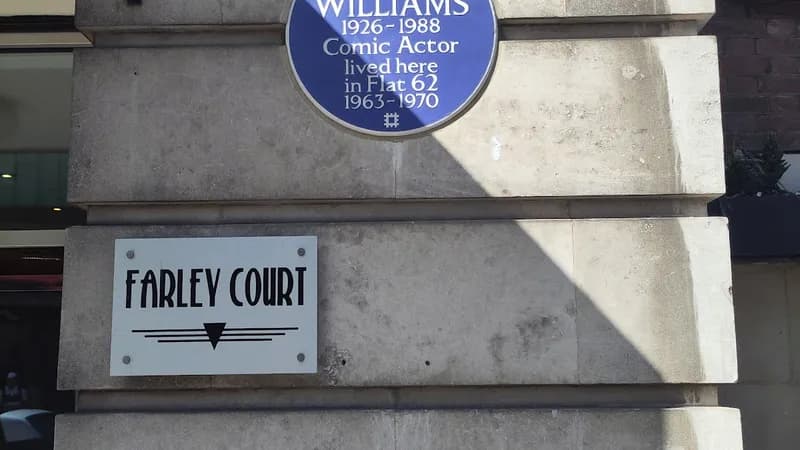 Blue Plaque: Kenneth Williams