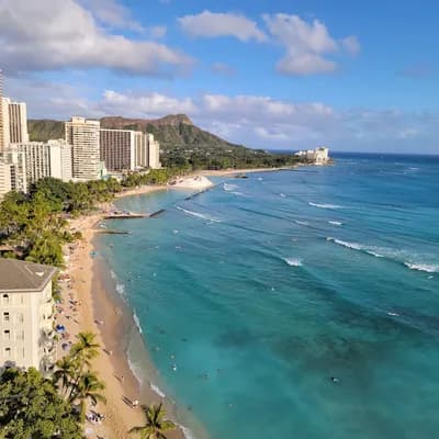 Plage de Waikiki