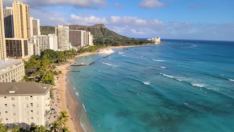 Plage de Waikiki