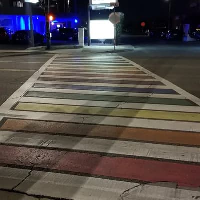 Rainbow Crosswalk (Phoenix - N 7th)