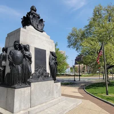 All Wars Memorial to Colored Soldiers