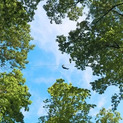 Grafton Zipline at Aerie's Resort