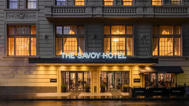 The Savoy Hotel on Little Collins Melbourne