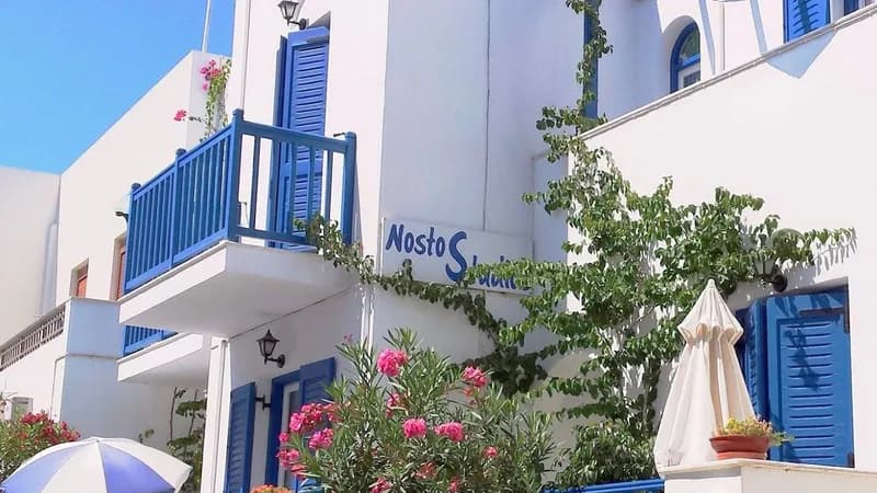 Nostos Studios at Saint George beach Agios Georgios Naxos town Chora