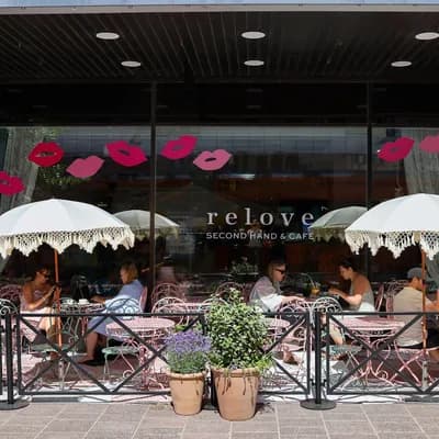 Relove Second hand & Café Stockmann Tampere, floors 1 and 3