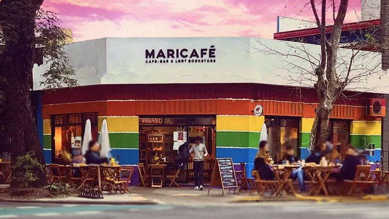 Maricafé - Café • Bar & LGBT BookStore