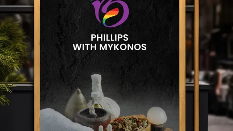 Phillips with Mykonos Delhi