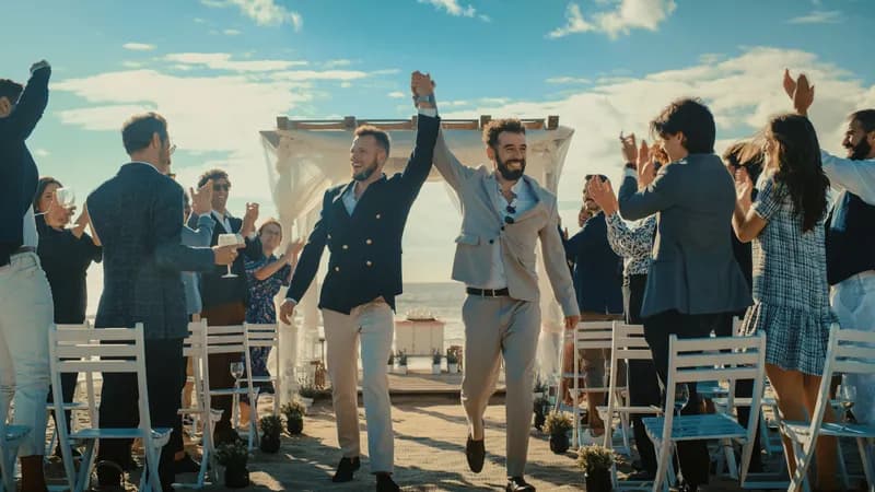 Nuevos destinos de bodas queer internacionales 2024 con cultura de bienvenida abierta